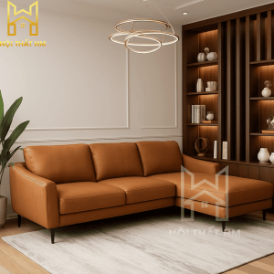SOFA GÓC DA ĐỆM LÒ XO CAO CẤP SFD21