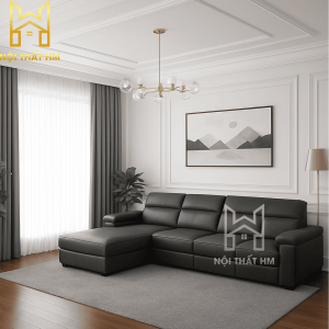BỘ SOFA DA GÓC L CỠ ĐẠI SFD24