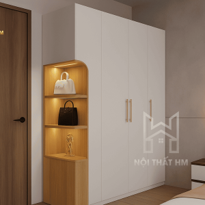 Tủ gỗ 3 cánh TA04