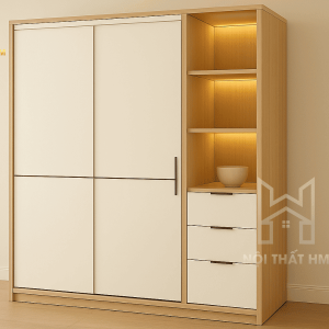 Tủ quần áo cánh lùa TA07