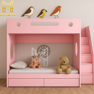 Giường tầng bé gái GT03