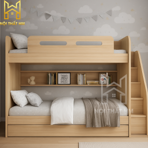 Giường tầng gỗ trẻ em GT08