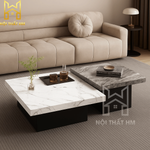 BÀN TRÀ ĐÔI MẶT ĐÁ KIỂU ÂU BT12