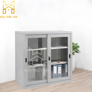 TỦ SẮT THẤP CÁNH CỬA LÙA  TS03