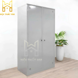 TỦ SẮT 2 CÁNH CỬA KÍN TS04