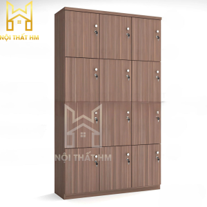 TỦ LOCKER GỖ 12 NGĂN HIỆN ĐẠI TL06