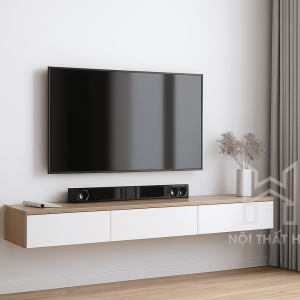 KỆ TIVI TREO TƯỜNG KTV09