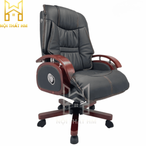 GHẾ GIÁM ĐỐC CHÂN GỖ GGD33