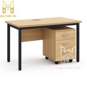 BÀN LÀM VIỆC CHÂN OVAL BCS11