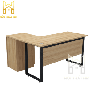 BÀN LÀM VIỆC CHỮ L CÓ HỘC BCS20