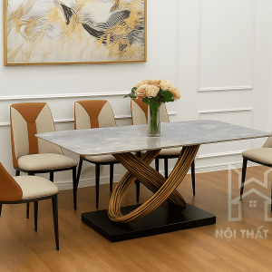 BỘ BÀN ĂN BẠCH NGỌC BA02